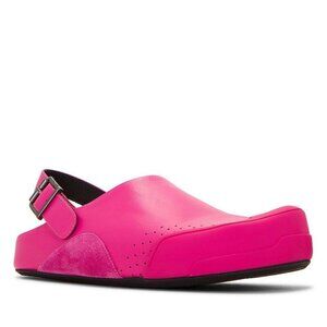 MARNI Sabot Clogs in Pink Gummy 43 Mens New With Box Leather Slides Sandals